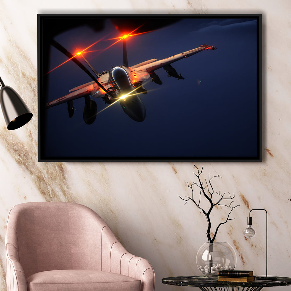 Airplane Lockheed Martin F 35 Lightning Ii Framed Canvas Prints Wall A ...