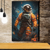 Astronaut Painting Art For Kids Canvas Prints Wall Art Home Decor, Painting Canvas, Living Room Wall Decor