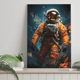 Astronaut Painting Art For Kids Canvas Prints Wall Art Home Decor, Painting Canvas, Living Room Wall Decor