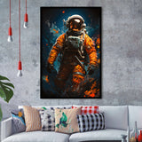 Astronaut Painting Art For Kids Framed Art Prints Wall Decor, Painting Art, Framed Picture