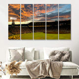 Baseball Field Archives Places Picked 5 Pieces Canvas Prints Wall Art Decor - Painting Canvas,Multi Panel,Painting Prints,For Sale