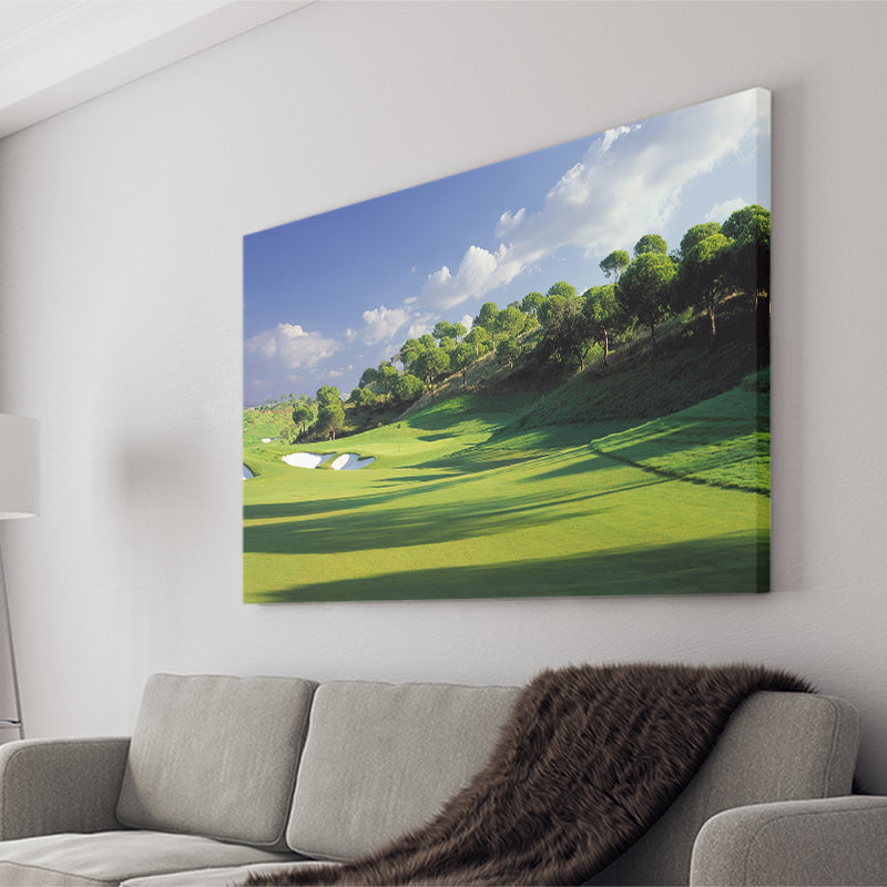 Breath Taking Golf Course Canvas Prints Wall Art - Painting Canvas, Art Prints, Wall Decor