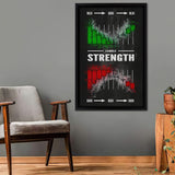 Candle Strength Canvas Wall Art - Canvas Prints, Painting Canvas, Canvas Art, Prints for Sale