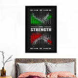 Candle Strength Canvas Wall Art - Canvas Prints, Painting Canvas, Canvas Art, Prints for Sale