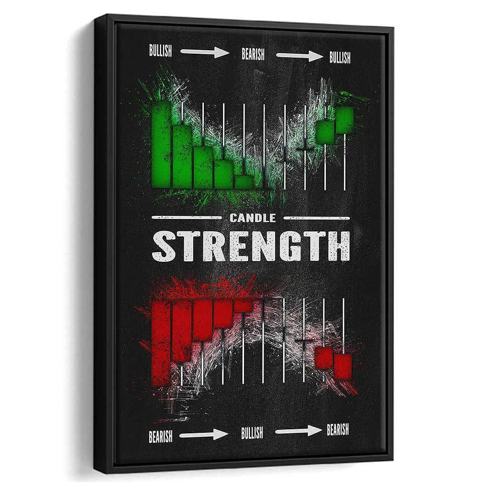 Candle Strength Canvas Wall Art - Canvas Prints, Painting Canvas, Canvas Art, Prints for Sale