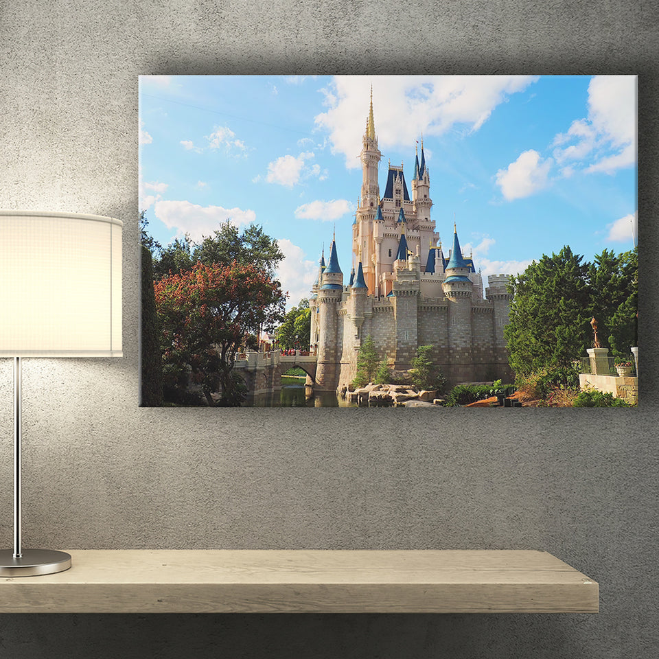Cinderella Castle Canvas Prints Wall Art - Painting Canvas,Wall Decor, Painting Prints,For Sale