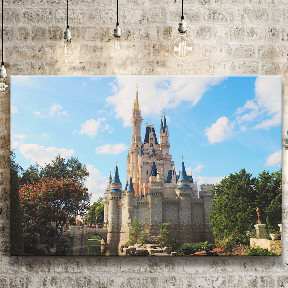 Cinderella Castle Canvas Prints Wall Art - Painting Canvas,Wall Decor, Painting Prints,For Sale