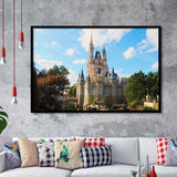Cinderella Castle Framed Art Prints Wall Decor - Painting Prints,Wall Art, Framed Picture,For Sale