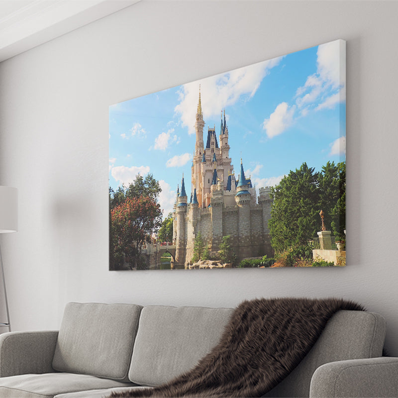 Cinderella Castle Canvas Prints Wall Art - Painting Canvas,Wall Decor, Painting Prints,For Sale
