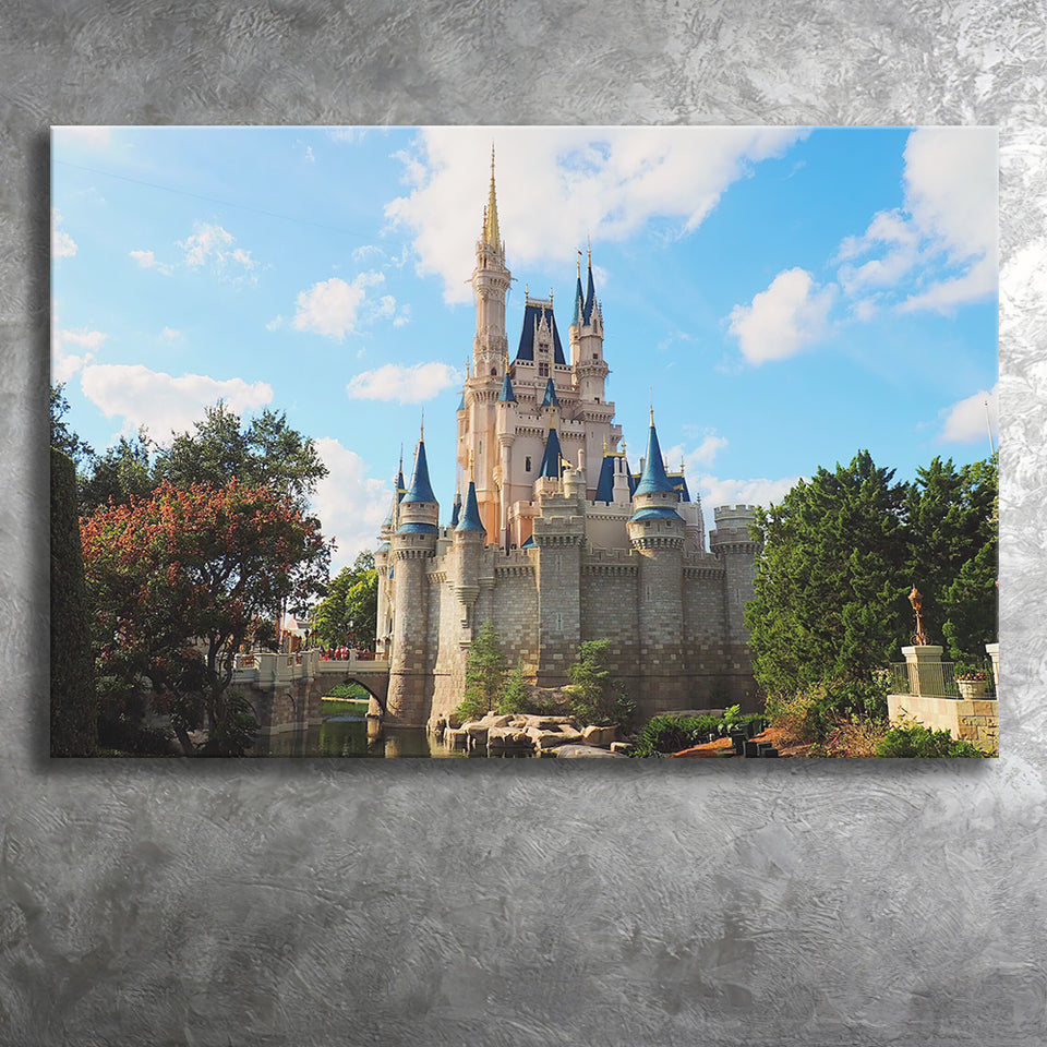 Cinderella Castle Canvas Prints Wall Art - Painting Canvas,Wall Decor, Painting Prints,For Sale
