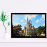 Cinderella Castle Framed Art Prints Wall Decor - Painting Prints,Wall Art, Framed Picture,For Sale