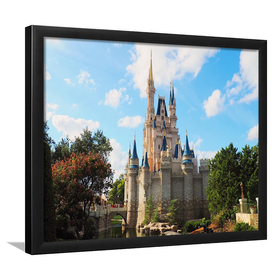Cinderella Castle Framed Art Prints Wall Decor - Painting Prints,Wall Art, Framed Picture,For Sale