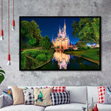 Disney World Cinderella Castle V3 Framed Art Prints Wall Decor - Painting Prints,Wall Art, Framed Picture,For Sale