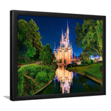 Disney World Cinderella Castle V3 Framed Art Prints Wall Decor - Painting Prints,Wall Art, Framed Picture,For Sale