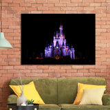 Disney World Cinderella Castle At Night Framed Art Prints Wall Decor - Painting Prints,Wall Art, Framed Picture,For Sale