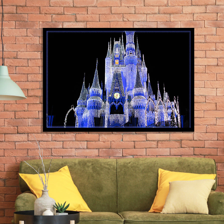 Disney World Cinderella Castle Framed Art Prints Wall Decor - Painting Prints,Wall Art, Framed Picture,For Sale