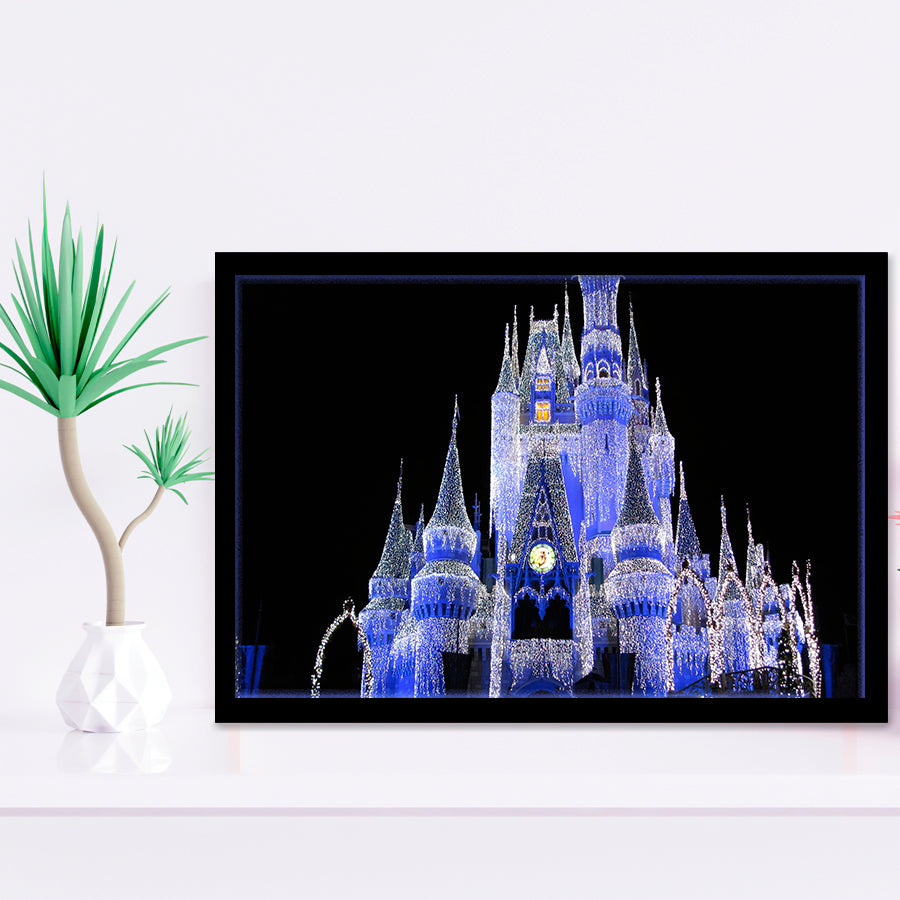 Disney World Cinderella Castle Framed Art Prints Wall Decor - Painting Prints,Wall Art, Framed Picture,For Sale