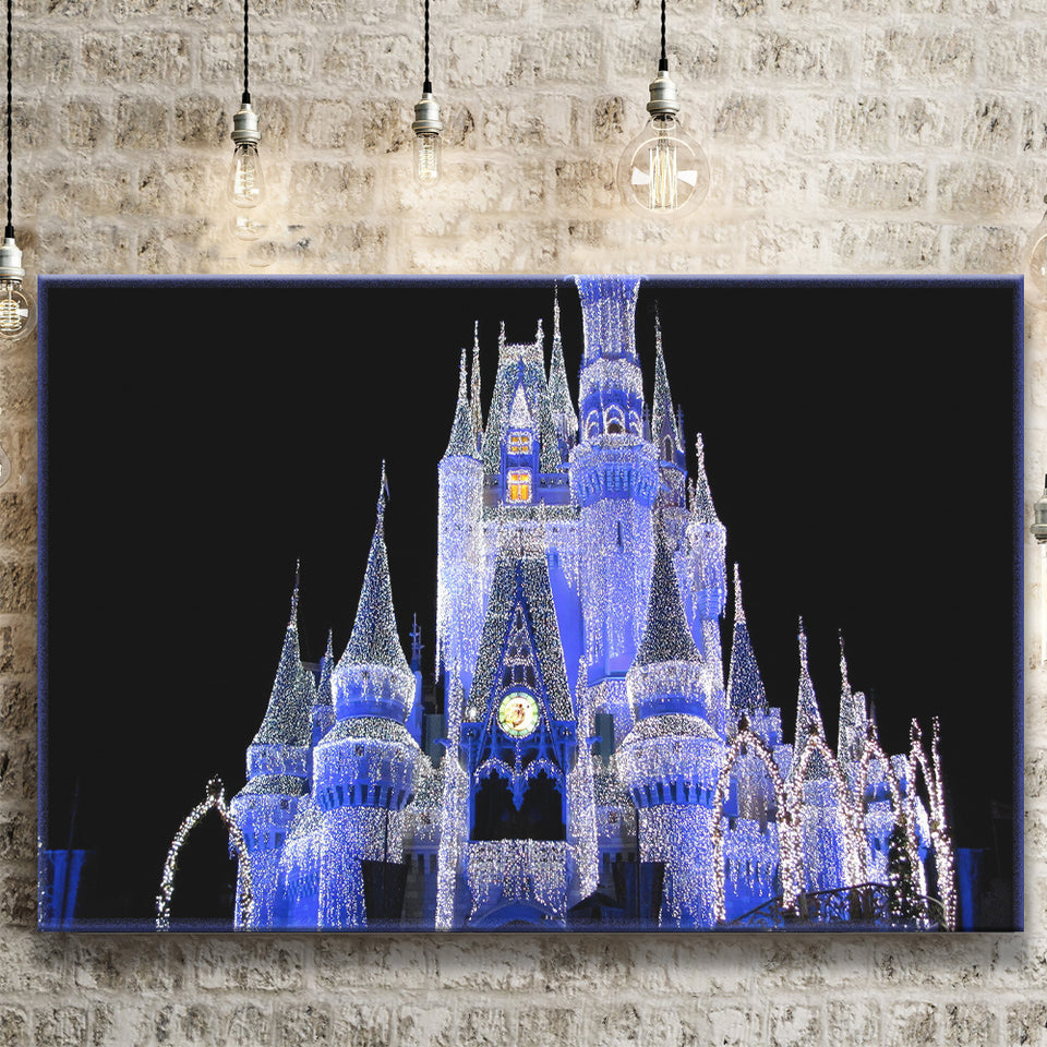 Disney World Cinderella Castle Canvas Prints Wall Art - Painting Canvas,Wall Decor, Painting Prints,For Sale