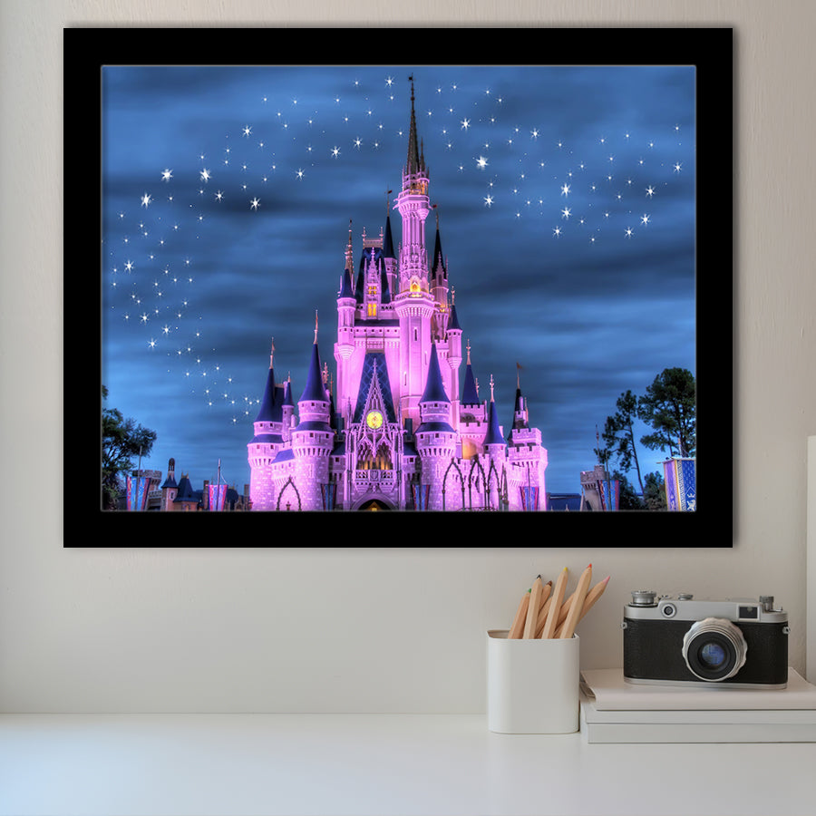 Enchanted Castle Framed Art Prints Wall Decor - Painting Prints,Wall Art, Framed Picture,For Sale