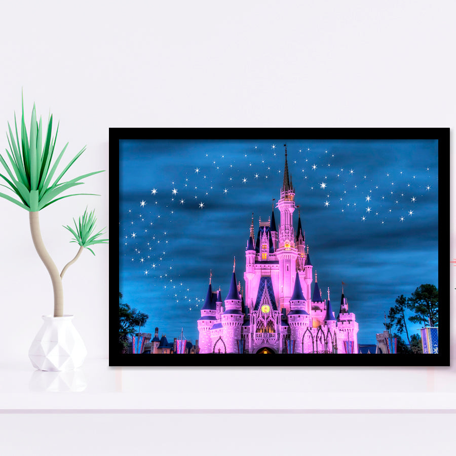 Enchanted Castle Framed Art Prints Wall Decor - Painting Prints,Wall Art, Framed Picture,For Sale