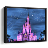Enchanted Castle Framed Canvas Prints Wall Art - Painting Canvas,Floating Frame, Painting Prints,For Sale