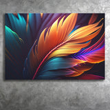 Feathers Colorful Wall Art Landscape Canvas Prints Wall Art Home Decor - Painting Canvas, Ready to hang