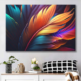 Feathers Colorful Wall Art Landscape Canvas Prints Wall Art Home Decor - Painting Canvas, Ready to hang