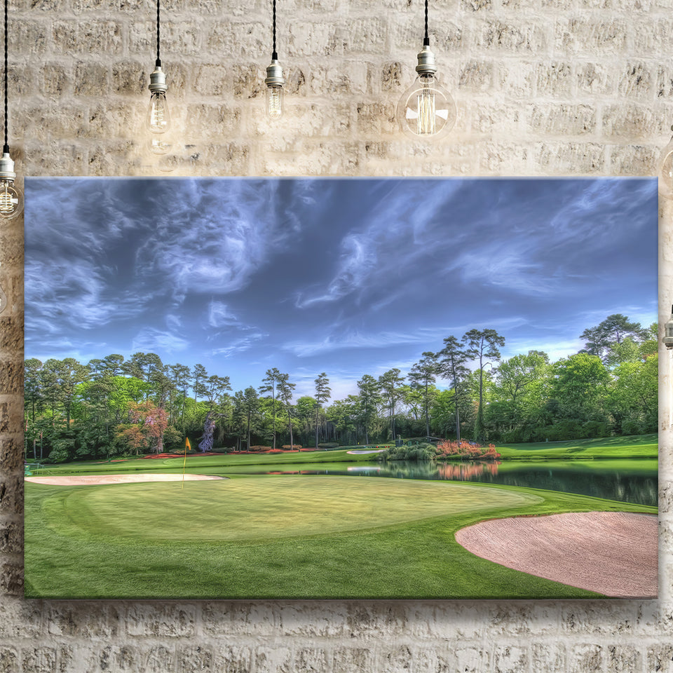 Field Golf Course Trees Landscape Canvas Prints Wall Art - Painting Canvas, Art Prints, Wall Decor