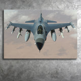Fighter Jet Fighter Aircraft F 16 Falcon Aircraft Canvas Prints Wall Art Decor - Painting Canvas, Art Prints, Ready to Hang