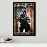 God Found Some Of The Strongest 2 Framed Canvas Prints Wall Art - Painting Canvas, Wall Decor 