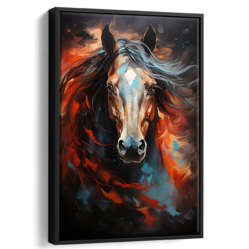Horse - Digital Oil Painting Kit - No Frame – Funny Art & Craft
