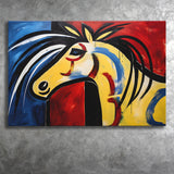 Horse Simple Art Unique Luxury Art Canvas Prints Wall Art Home Decor, Painting Canvas, Living Room Wall Decor