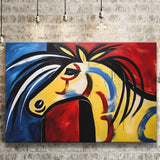 Horse Simple Art Unique Luxury Art Canvas Prints Wall Art Home Decor, Painting Canvas, Living Room Wall Decor