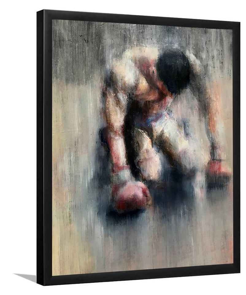 knock down-Sport Art,Art Print,Frame Art,Plexiglass Cover