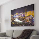 Las Vegas Citys Night To Trips Canvas Wall Art - Canvas Prints, Prints for Sale, Canvas Painting, Canvas On Sale
