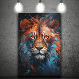 Lion King Colorful Canvas Prints Wall Art Home Decor, Painting Canvas, Living Room Wall Decor