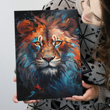 Lion King Colorful Canvas Prints Wall Art Home Decor, Painting Canvas, Living Room Wall Decor