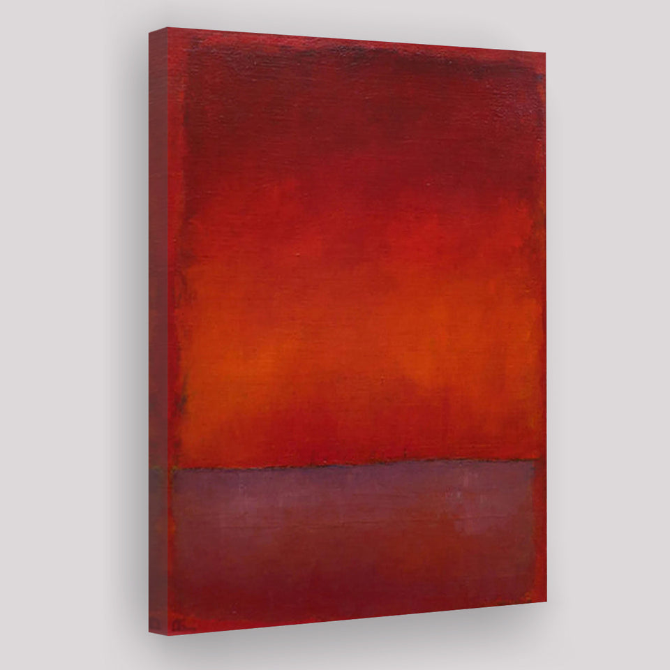 Mark Rothko Red Modern Art Canvas Prints Wall Art Home Decor