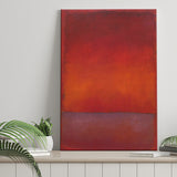Mark Rothko Red Modern Art Canvas Prints Wall Art Home Decor