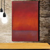 Mark Rothko Red Modern Art Canvas Prints Wall Art Home Decor
