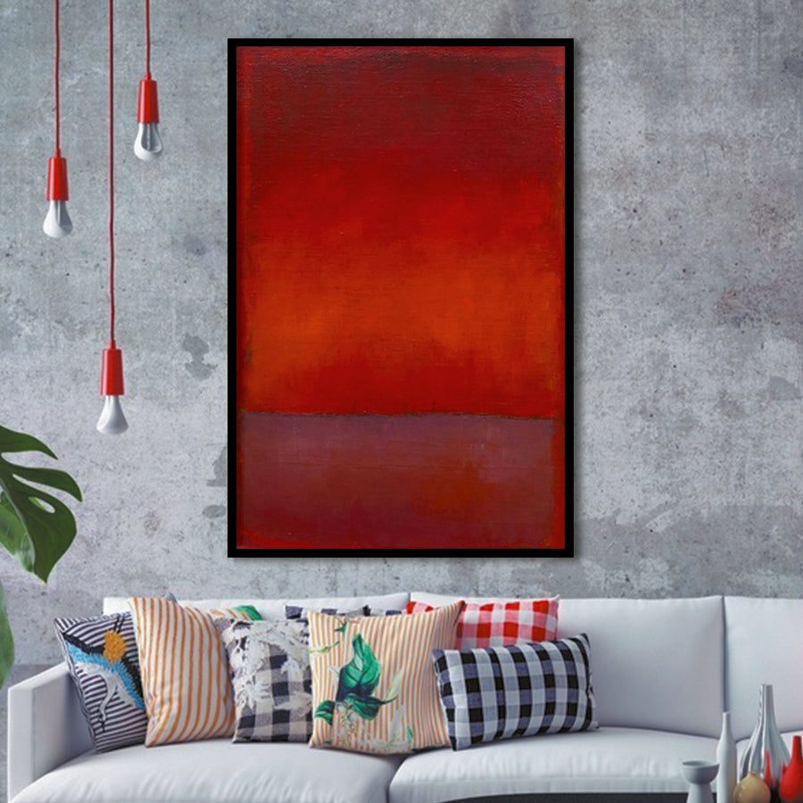 Marc Rothko Frames Mark Rothko Red Modern Art Framed Art Print Wall Art Decor,Framed Pict ...