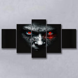 Monter With Red Eye Large Canvas Prints Multi Panels Wall Art Prints Home Decor