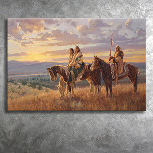 Native Americans History Canvas Prints Wall Art - Painting Canvas, Painting Prints, Home Wall Decor, For Sale