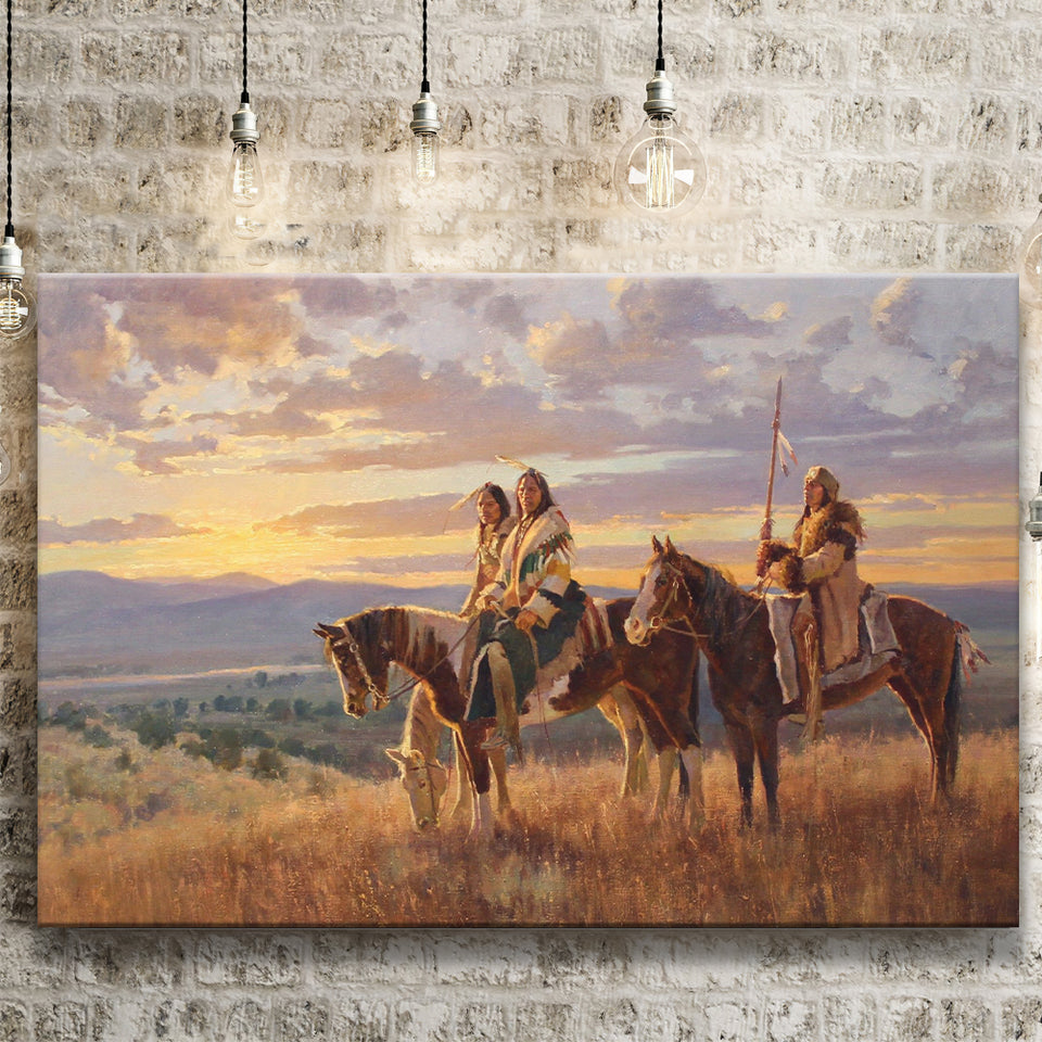 Native Americans History Canvas Prints Wall Art - Painting Canvas, Painting Prints, Home Wall Decor, For Sale