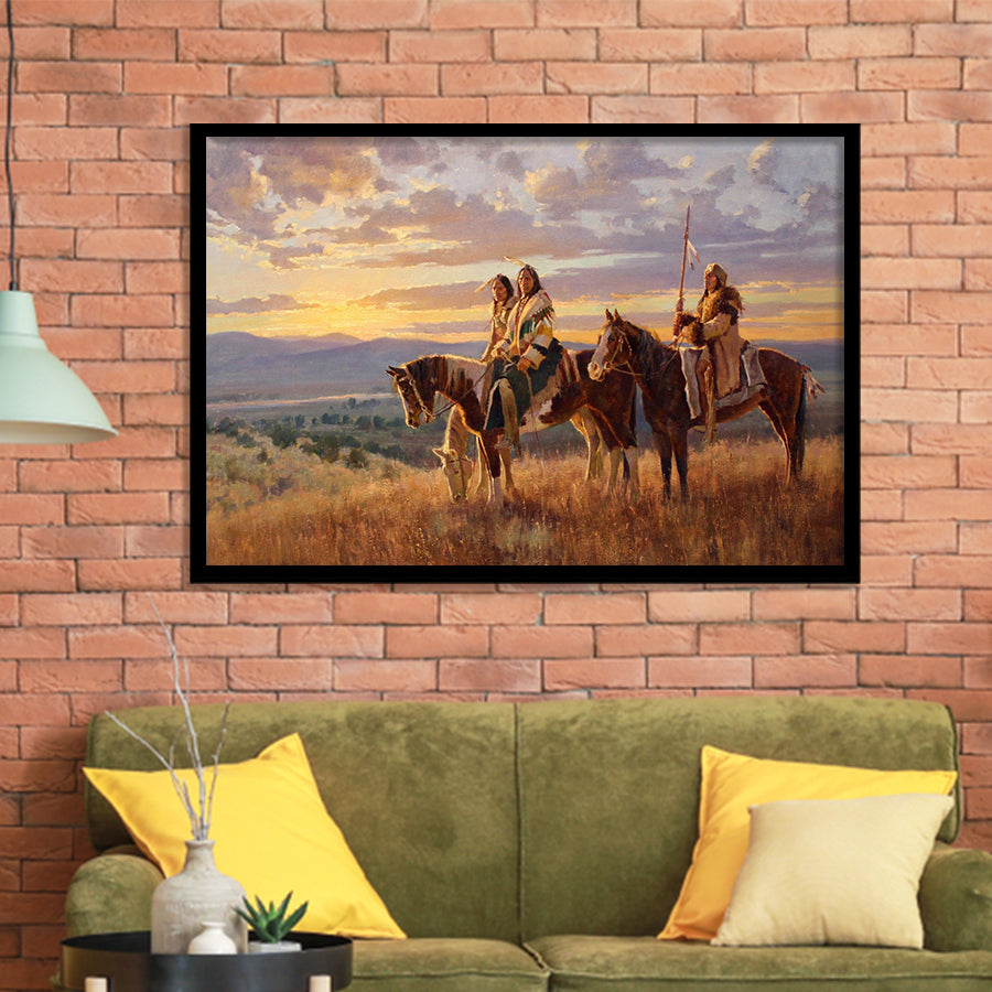 Native Americans History Framed Art Prints Wall Decor - Painting Prints,Framed Picture, Home Decor, For Sale