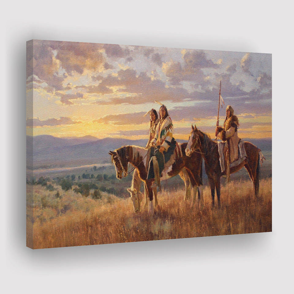 Native Americans History Canvas Prints Wall Art - Painting Canvas, Painting Prints, Home Wall Decor, For Sale