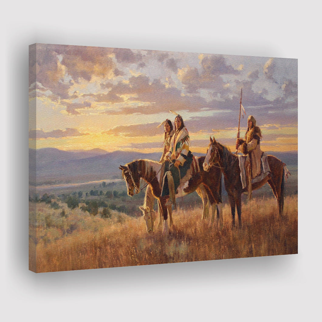 Native Americans History Canvas Prints Wall Art - Painting Canvas, Painting Prints, Home Wall Decor, For Sale