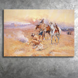 Native American Living Canvas Prints Wall Art - Painting Canvas,Wall Decor, Painting Prints,For Sale