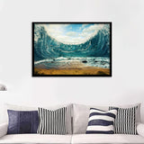 Ocean Hight Waves Framed Art Prints - Framed Prints, Prints For Sale, Painting Prints,Wall Art Decor