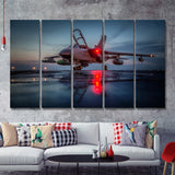 Panavia Tornado War Airplane Craft 5 Piece B Canvas Prints Wall Art Decor - Painting Canvas, Multi Panels